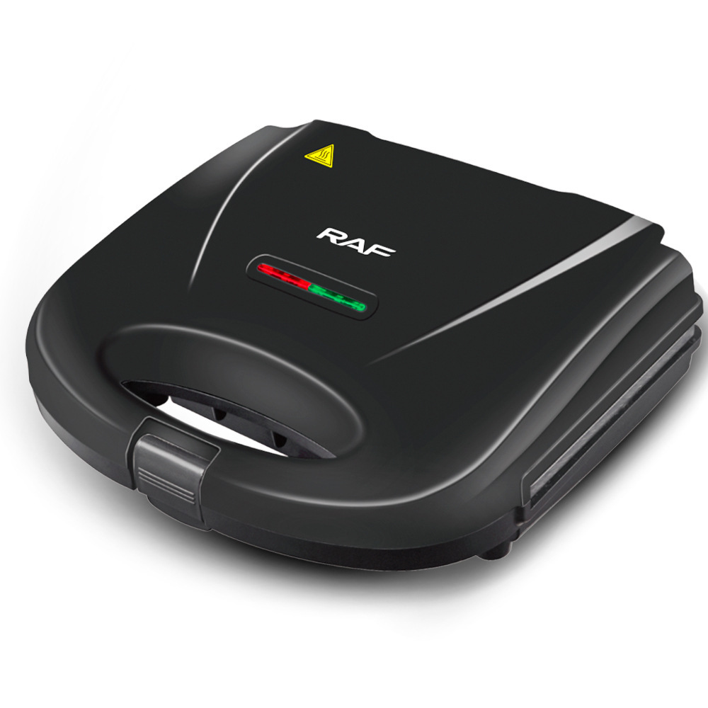 European-style factory direct sales two-in-one triangular strip-shaped multi-functional household cake machine, breakfast machine and toaster pic 5