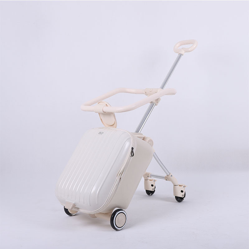 跨境新品儿童拉杆车旅行户外行李箱儿童推车拉杆箱宝妈旅行箱详情1