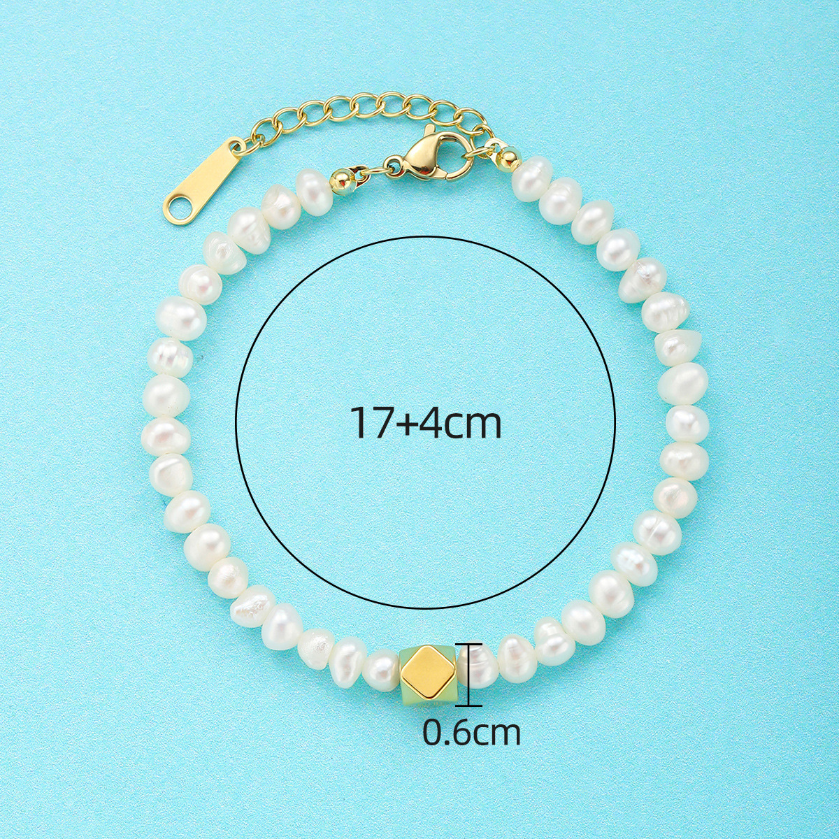 Natural freshwater precious handcrafted bracelets, Baroque pearls, irregular-shaped pearls, versatile light luxury bracelets, pearl wholesale pic 16