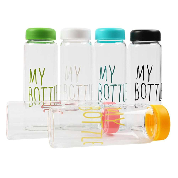 简约透明塑料水杯户外便携运动情侣茶水分离学生礼品瓶批发详情7