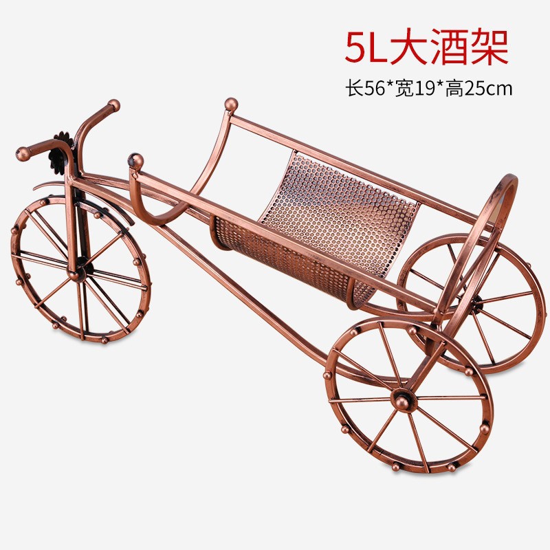 Large 1-liter and 1.5-liter wine rack, large-capacity wine display rack, 3-liter and 5-liter wine bottle rack decoration pic 2
