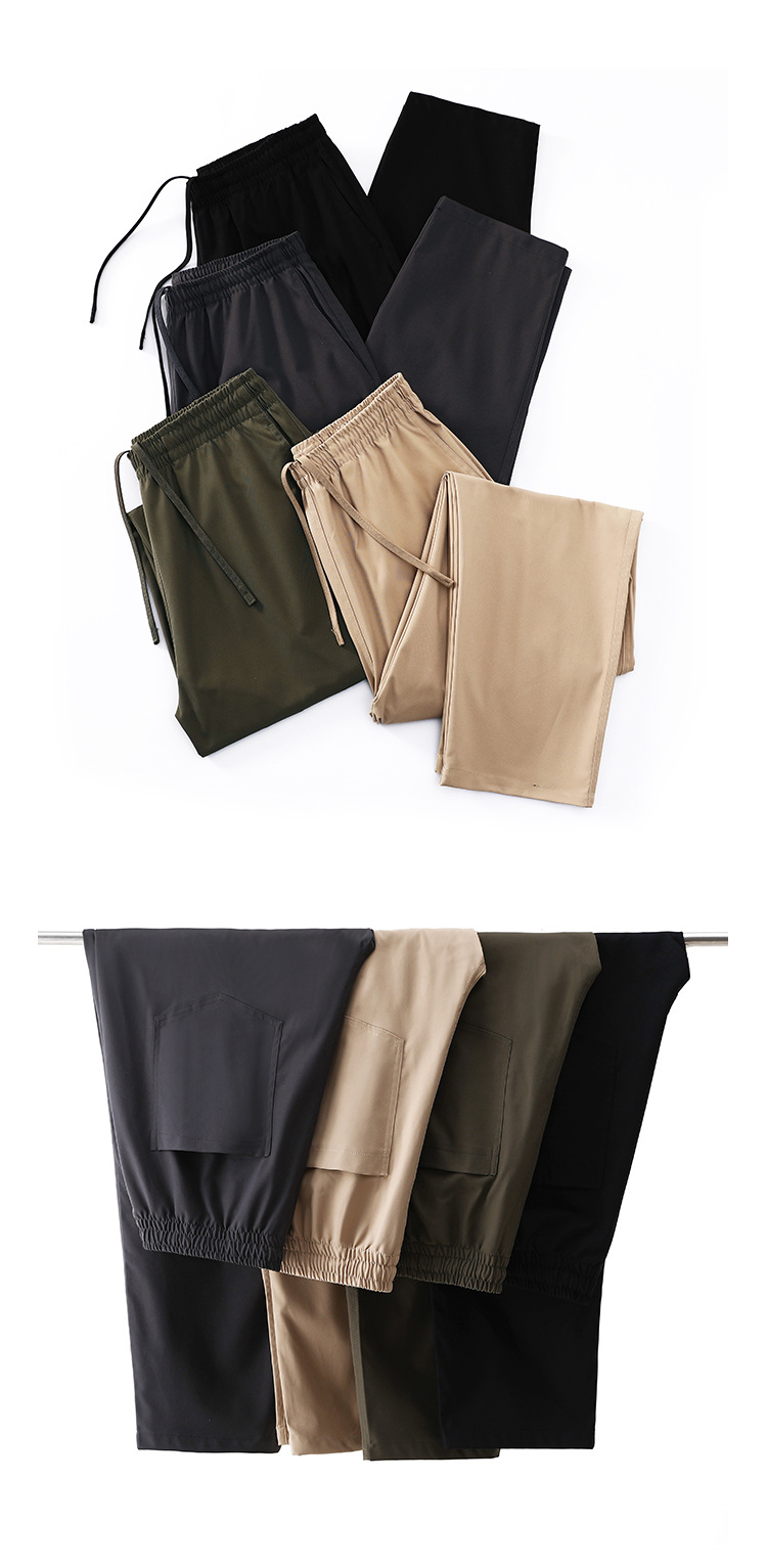 春秋裤子休闲裤SOLOTEX机能裤三防户外西裤双褶运动裤男卫裤长裤详情8