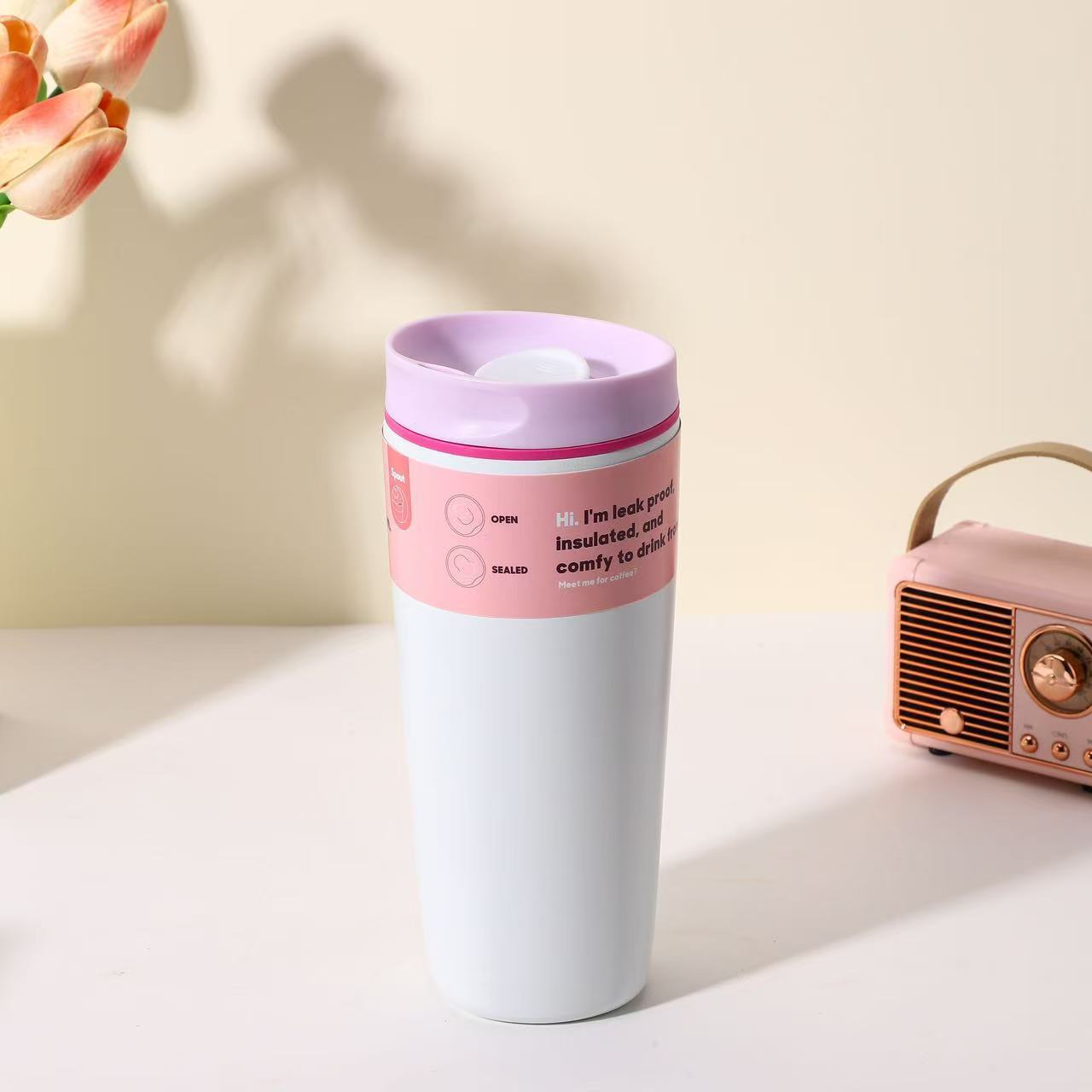 新款owala同款不锈钢保温杯家用高颜值咖啡杯户外便携车载随行杯详情7