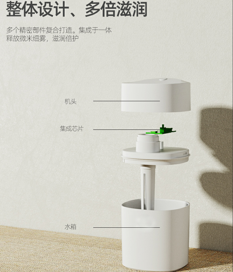 New mini humidifier for home, office, car, desktop, air replenishment, USB small humidifier gift pic 7