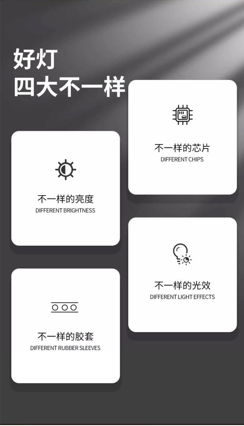 Outdoor waterproof led light strip, 220v high-voltage five-row 320 beads, exterior wall special home decoration project outdoor light strip pic 2