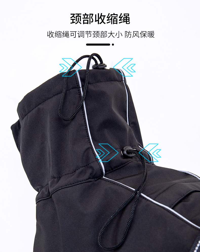 狗狗衣服拉布拉多金毛萨摩耶哈士奇大型犬冲锋衣春夏秋冬雨衣详情8