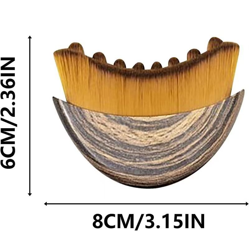 新款淋巴身体刷美容刷化妆刷Lymphaticcontourfacebrush按摩刷详情7