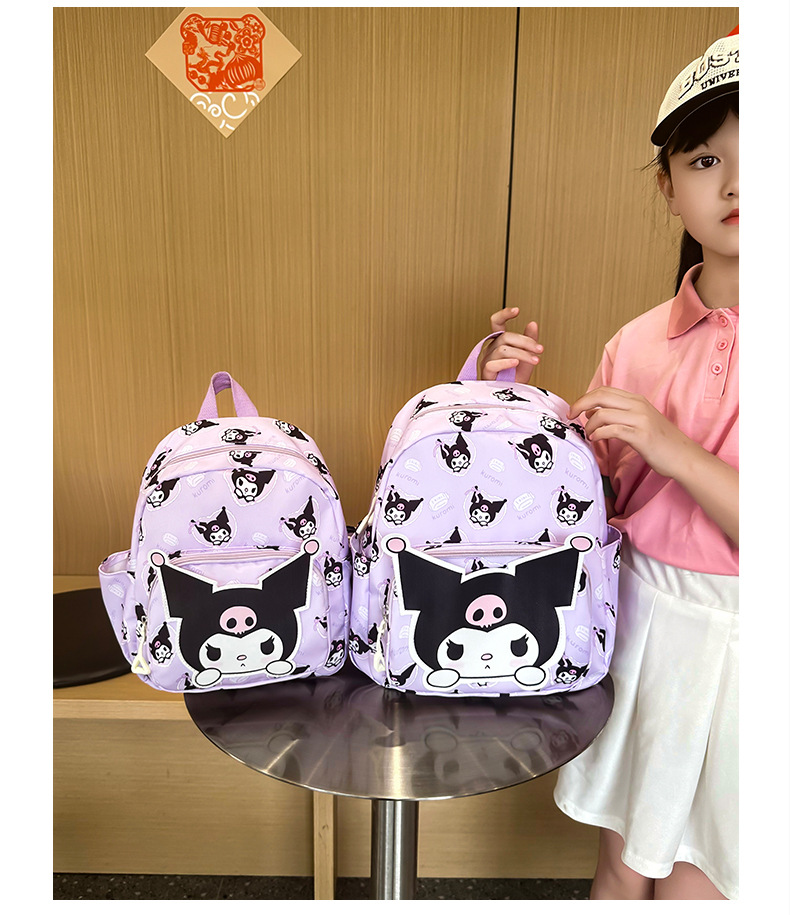 卡通幼儿园书包儿童宝宝小背包3-6岁school bag可爱库洛米双肩包详情1