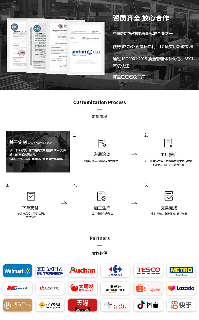 厂家加厚胶棉拖把大号懒人家用一拖净免手洗吸水干湿两用海绵拖把详情4