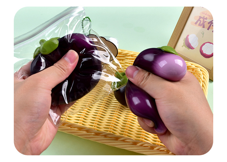 小红书热卖流体山竹捏捏乐解压发泄仿真水果减压球批发新奇特玩具详情16