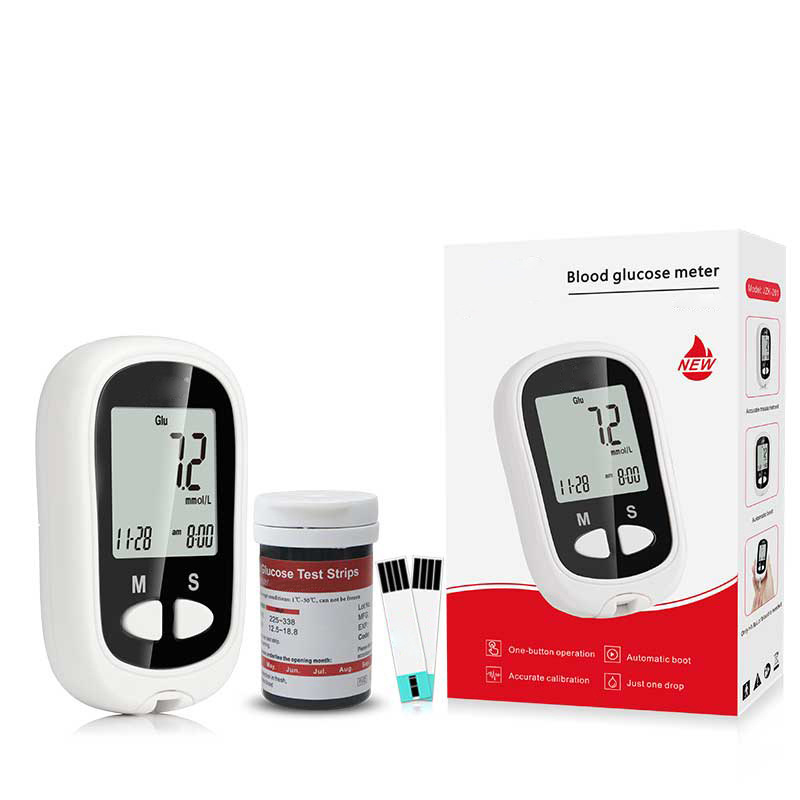 Cross-border exclusive Jianzhikang portable home blood glucose meter with test paper, high-precision blood glucose meter without code adjustment pic 6