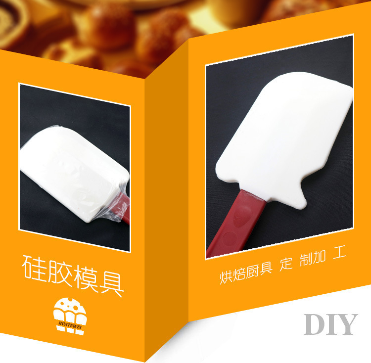 ✅烘焙用具牛油刮刀3件套硅胶刮刀耐高温硅胶奶油厨房刮刀烘焙跨详情18