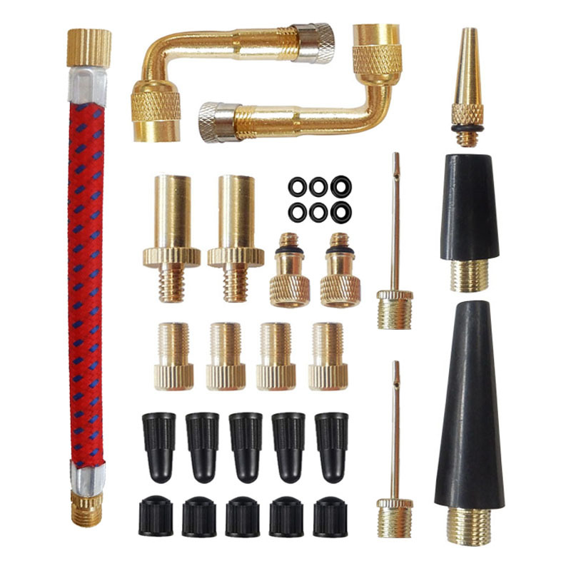 Bicycle valve adapter, bicycle air pump conversion nozzle, bicycle accessories, air nozzle valve adapter SV AV DV pic 20
