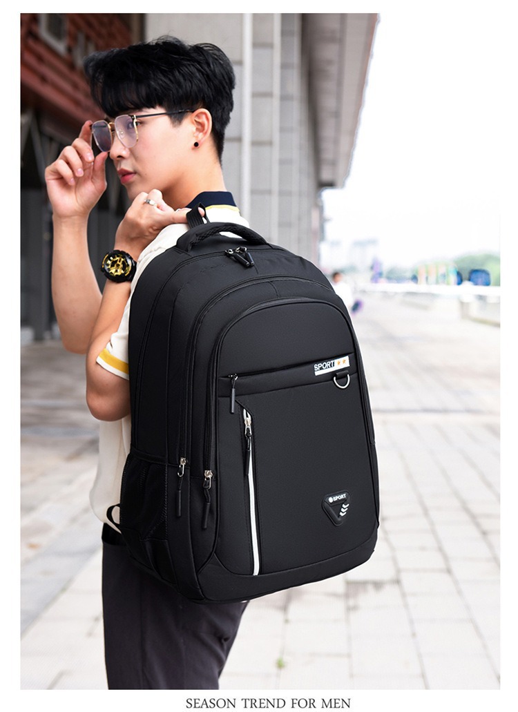 多功能 背包双肩包大容量高级感背包双肩一包多用男包多层旅行包详情9