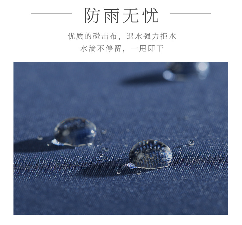 长柄16骨雨伞自动伞加固森系小清新晴雨伞加印logo手柄刻字广告伞详情19