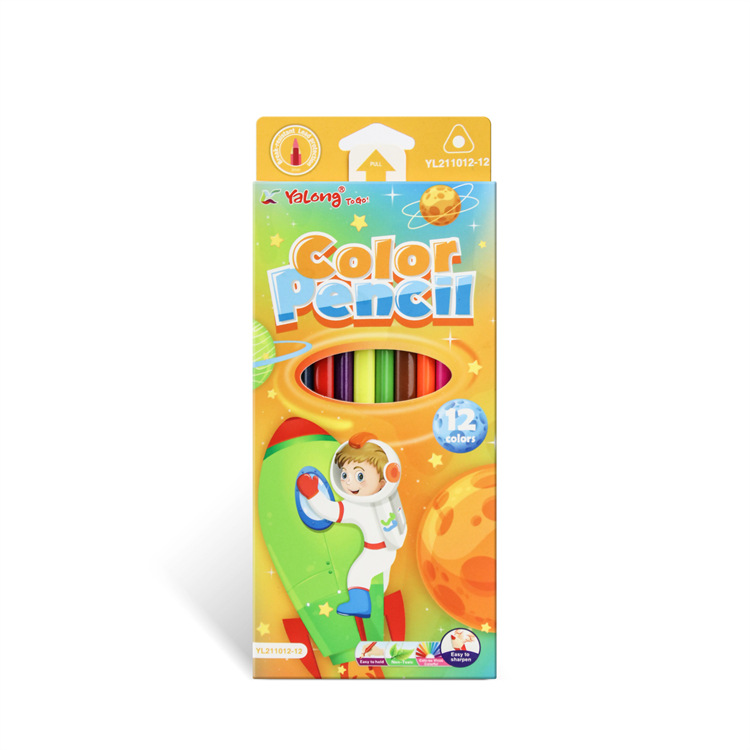 Space Series high-quality student colored pencils 12/18/24 Colorful cartoon cute colored pencils pic 1