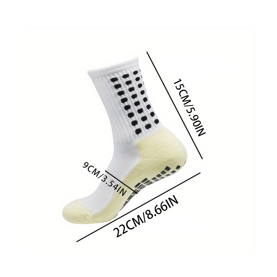 T跨境热销运动袜护腿袜套装足球袜点胶防滑瑜伽袜运动吸汗透气袜详情2