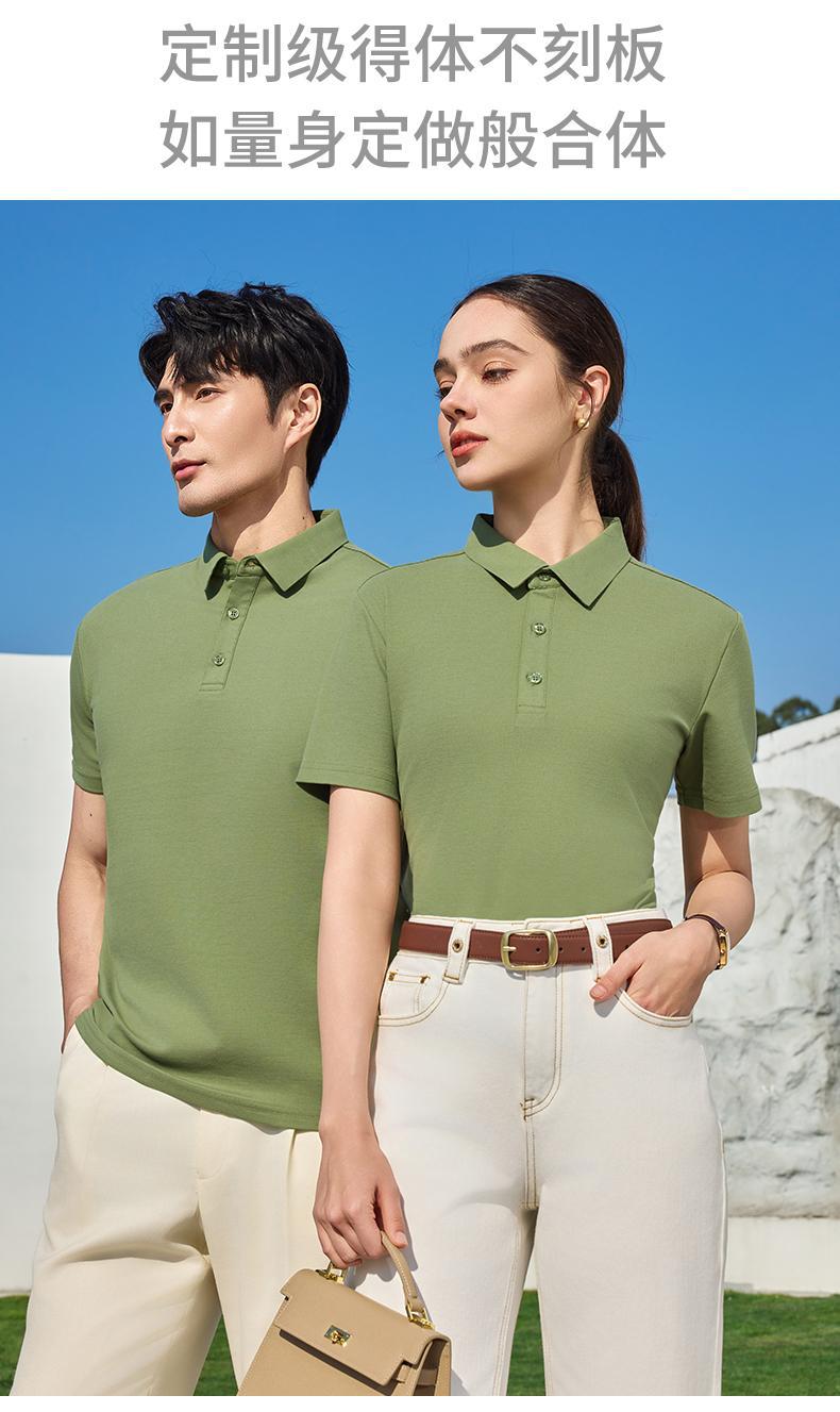 Polo衫女短袖时尚棉T上衣 Polo领连衣裙详情6