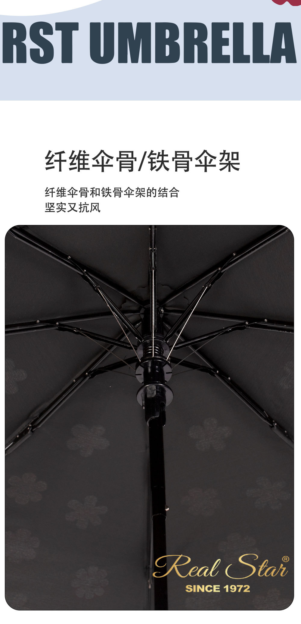 遇水变色三折自动伞下雨天变颜色的雨伞女士新颖潮流小花伞详情17