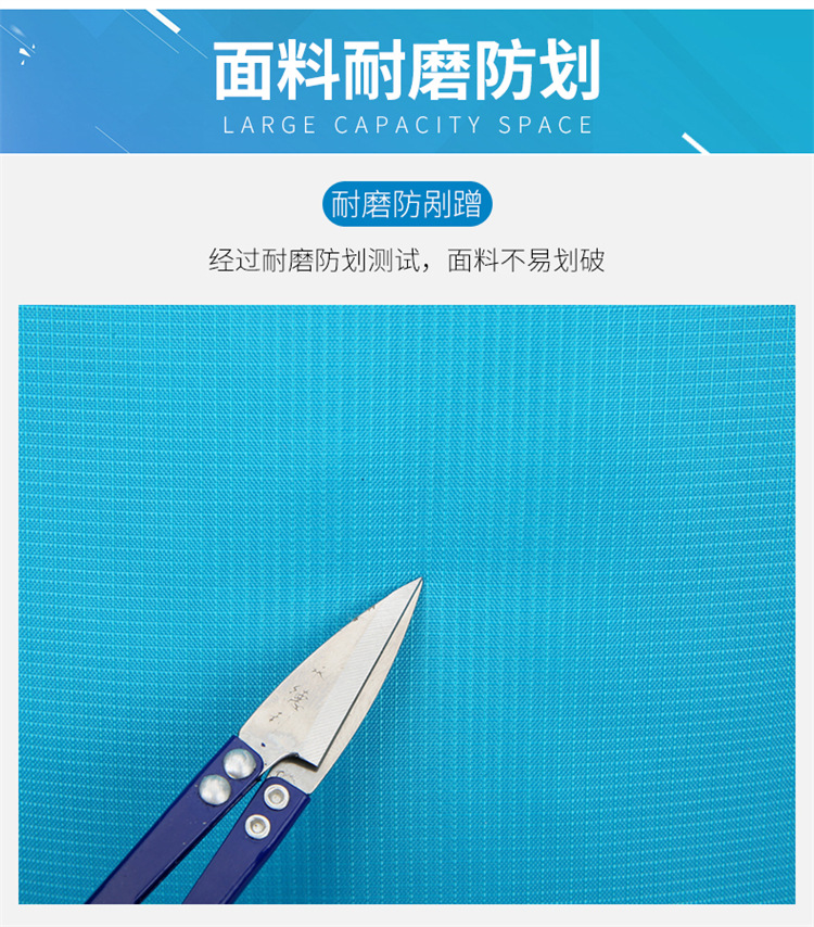 Wholesale of new cross-border outdoor folding bags with logo printing, hiking bags, water-resistant backpacks, and backpacks pic 12