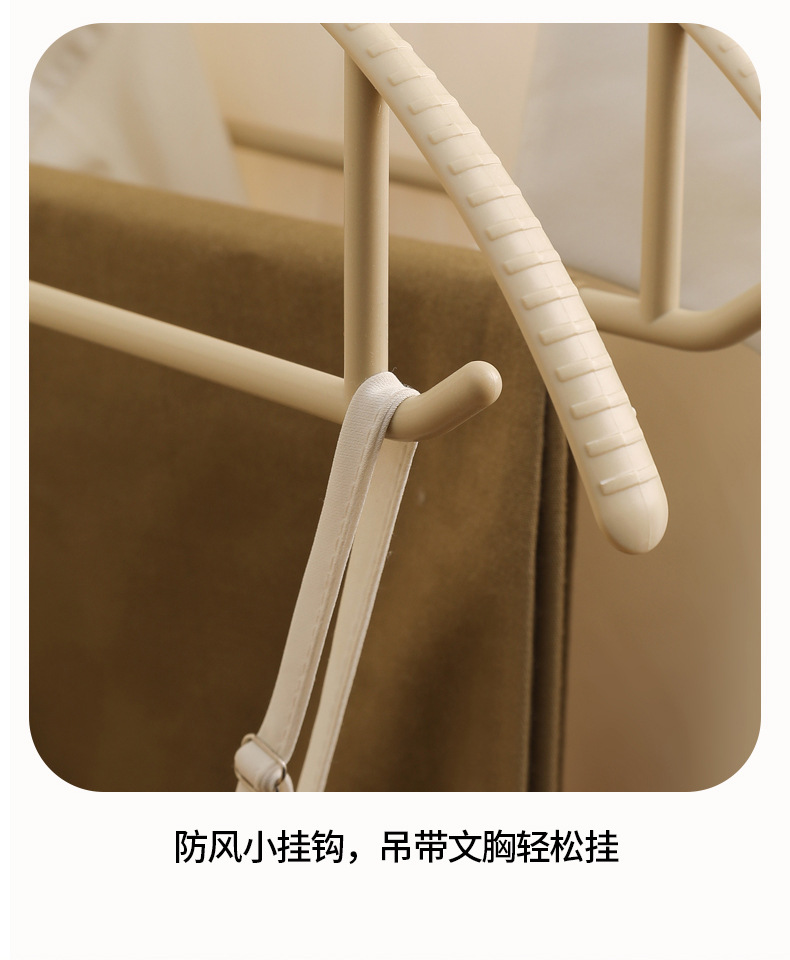 摆摊家用成人塑料半圆衣架子防滑加粗款无痕衣撑卧室宿舍工厂批发详情11