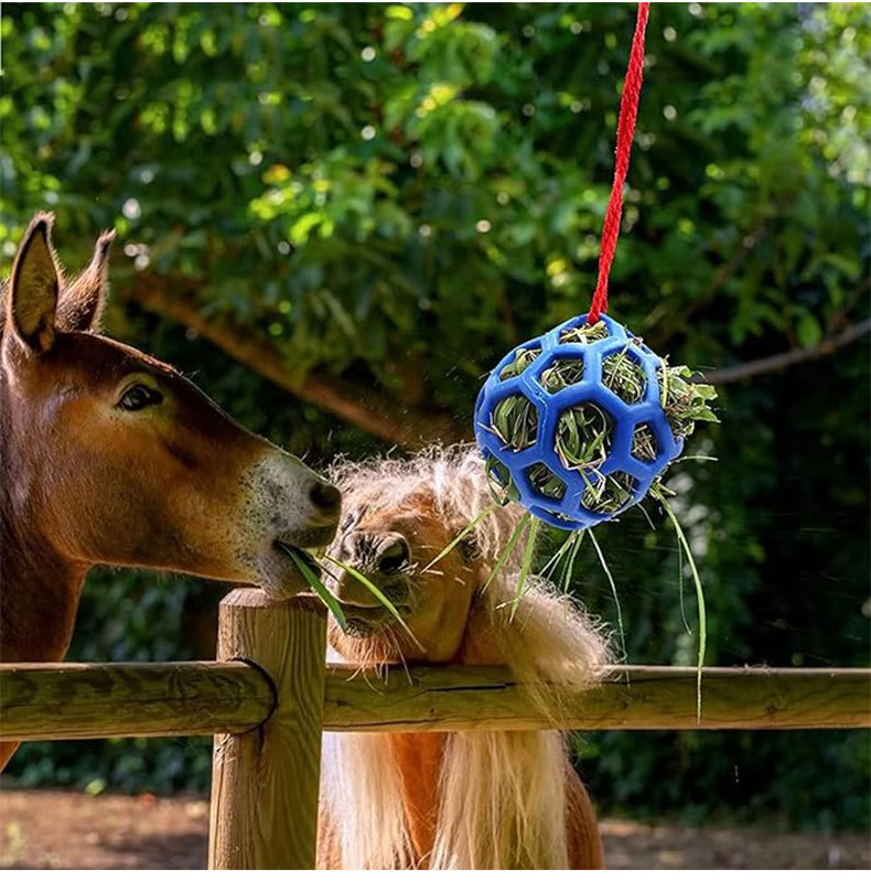 马厩马术用品干草袋牛羊干草包慢喂食包马草袋 Horse Treat Ball详情1