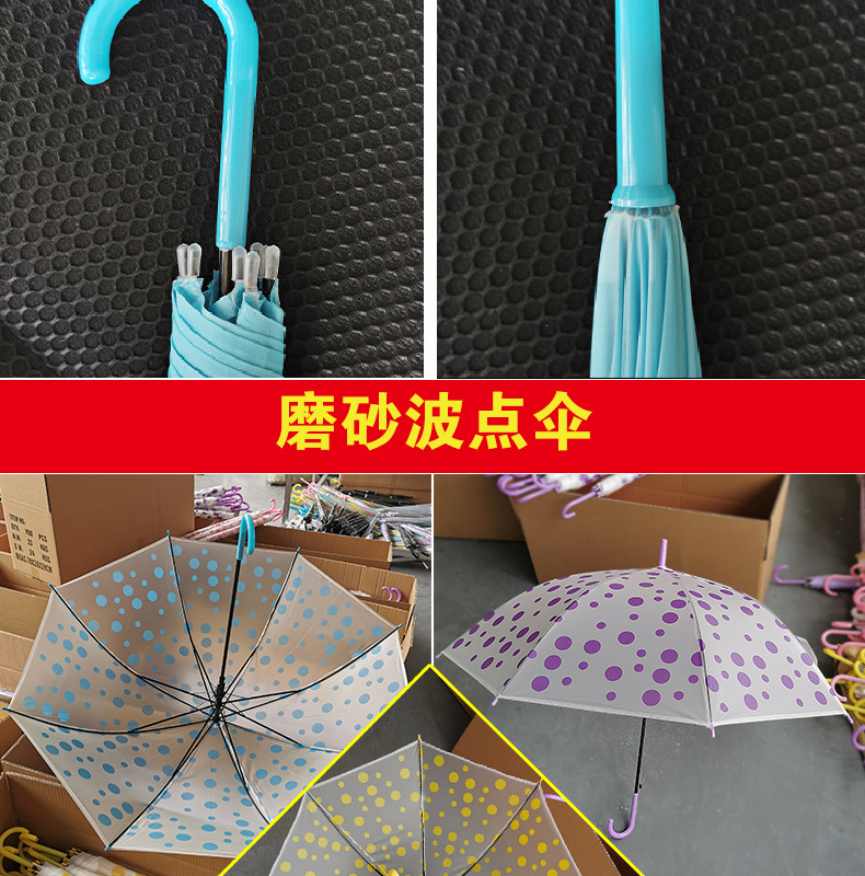 Wholesale of transparent umbrellas, disposable plastic umbrellas, automatic wholesale, long-handled transparent umbrellas with high appearance standards, custom-made parasols pic 14