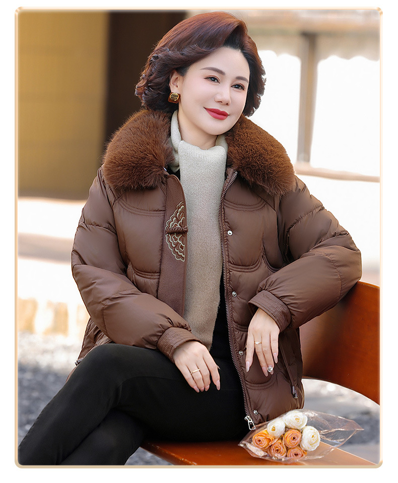 档口批发2025新款中年妈妈装棉服棉衣中老年加厚冬棉袄奶奶装外套详情11