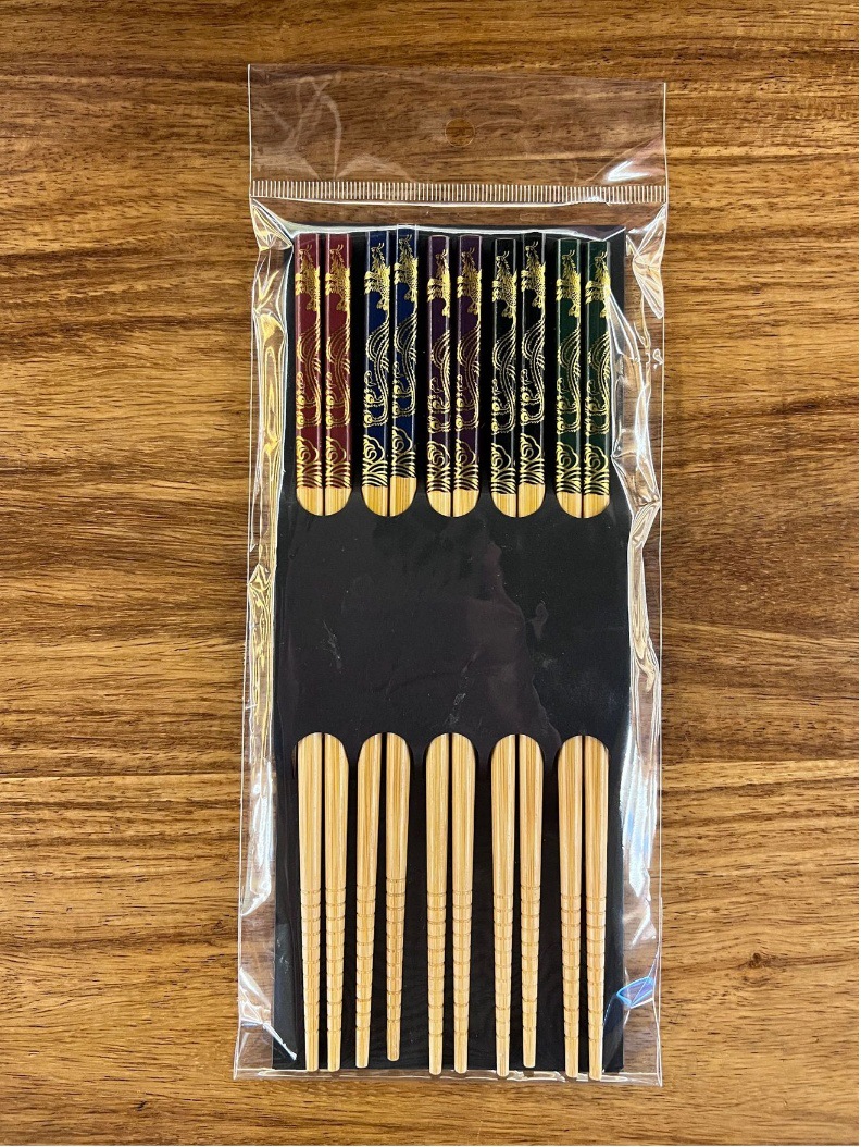 OPP chopsticks, bamboo chopsticks, household chopsticks, Phoenix chopsticks, advertising chopsticks, Japanese printed chopsticks pic 2