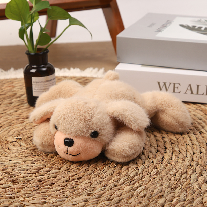 Wholesale of cute cartoon palm-sized plush toys, bear frog dolls, wedding throwing dolls pic 13