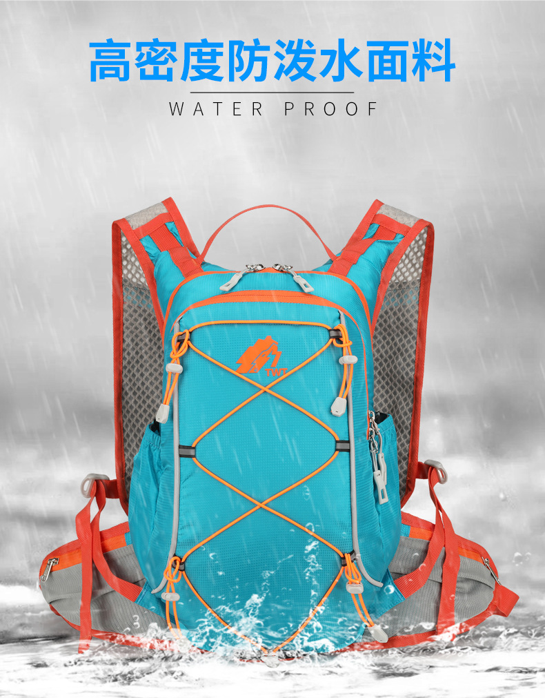 New cross-border casual sports running backpacks, outdoor hiking bags, ultra-light fitness bags, hiking water bags and backpacks pic 3