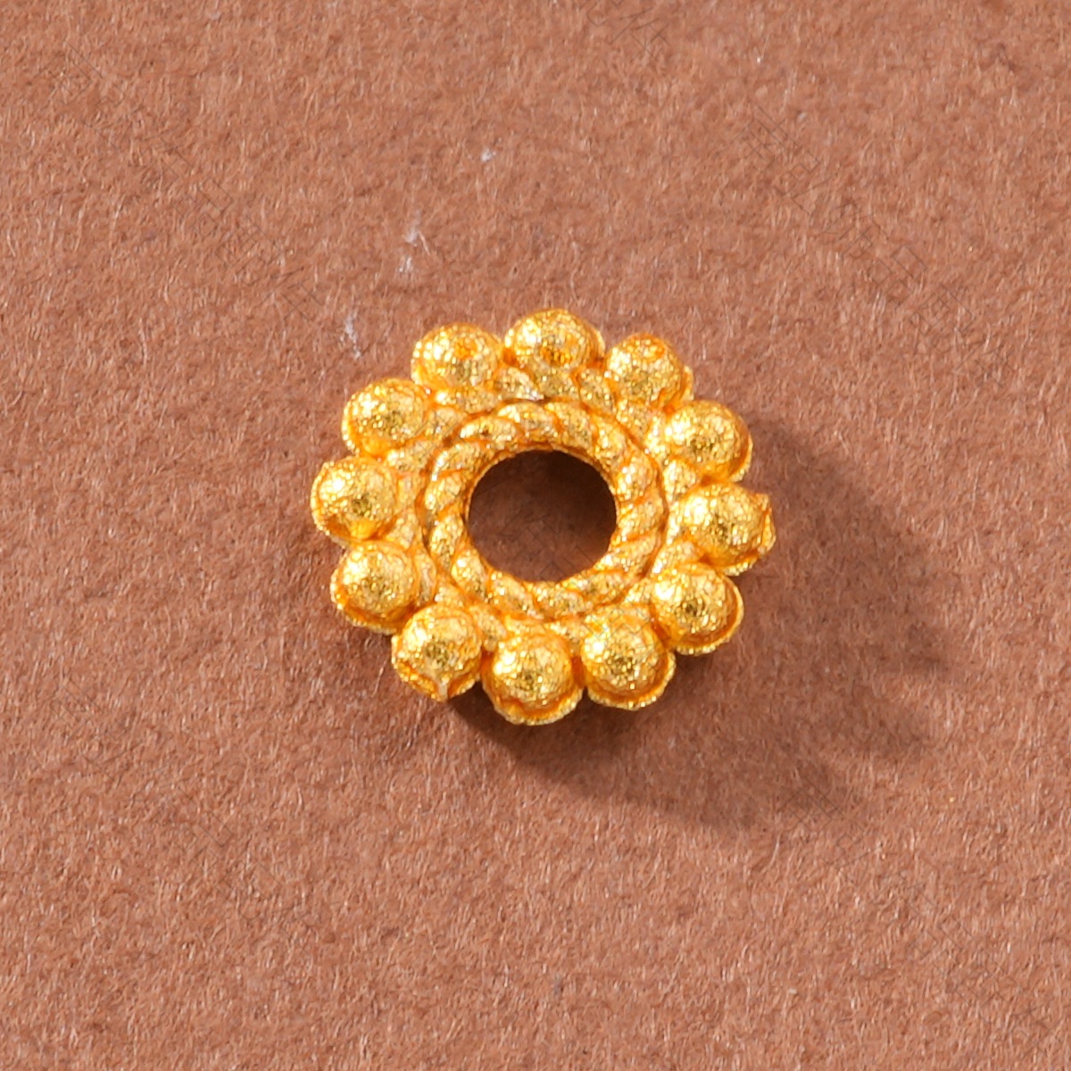 Ancient-style Vietnamese sand gold color preservation wreath, interlaced linen wreath, high-end bracelet, necklace, DIY jewelry accessories pic 16