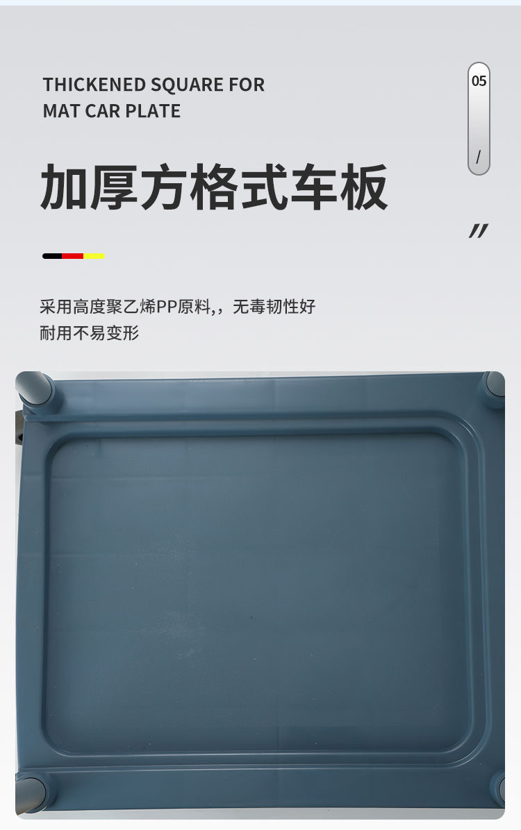 fe Hotel food collection cart, restaurant bowl collection cart, three-layer small trolley with trash can, multi-functional plastic food delivery cart pic 9