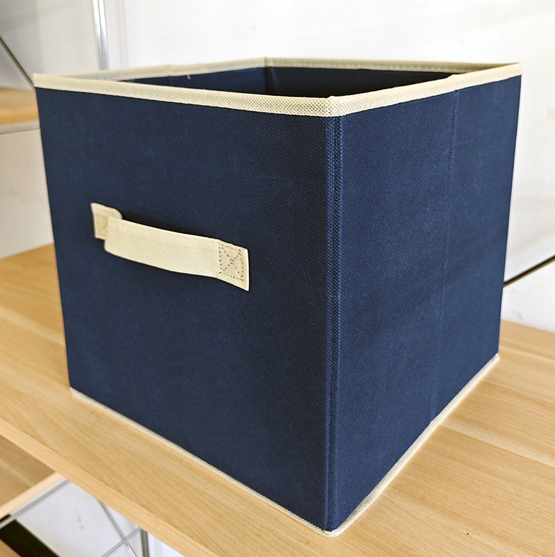 家用无纺布收纳箱布艺收纳整理宿舍可折叠储物盒衣服大号储物箱详情8