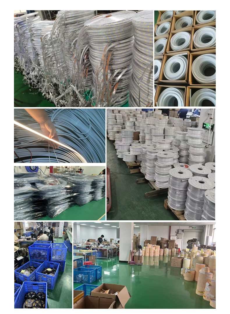 led灯带低压24V实心硅胶IP68户外防水高亮水底灯带亮化水池景观灯详情3