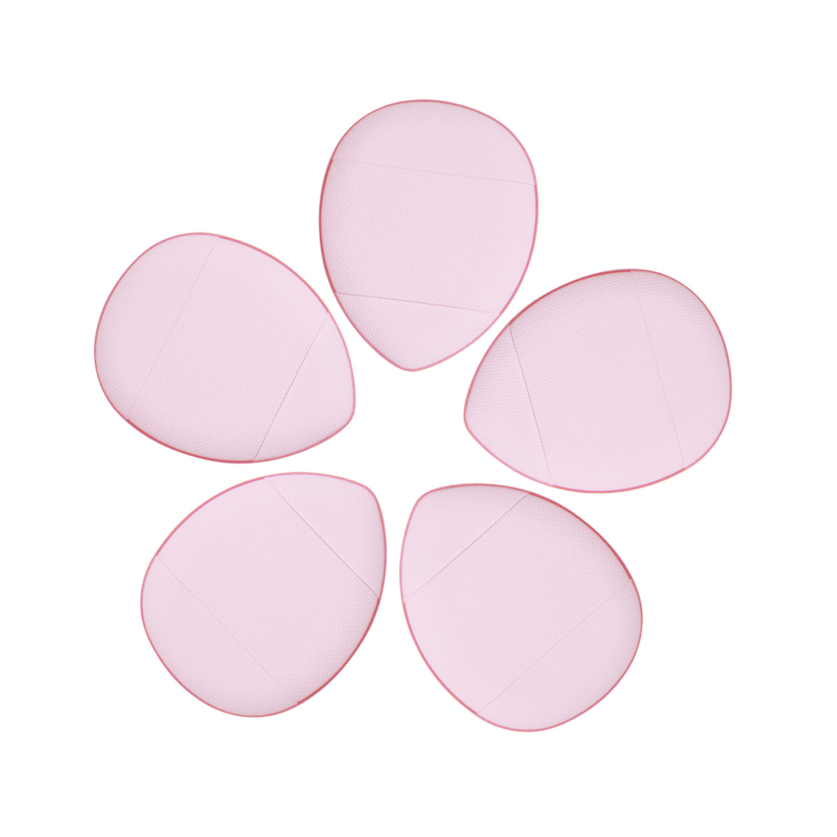 手指粉扑拇指气垫遮瑕指尖小拖鞋指腹定妆12片迷你化妆粉扑盒装美容护肤彩妆工具详情6