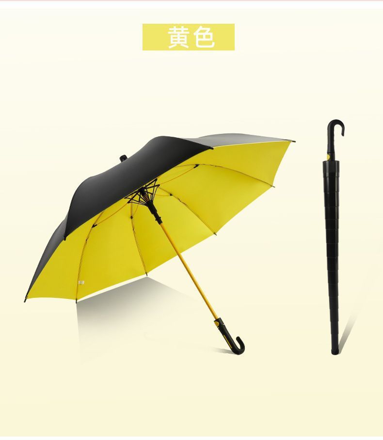 685 waterproof case golf straight-bar umbrella, double large business long-handled umbrella, custom-made bestseller, wholesale in stock pic 43