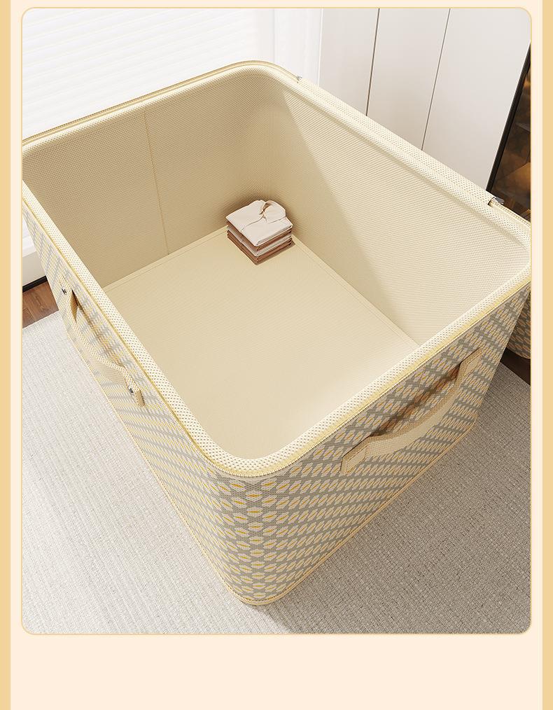 Password storage box with lock, home wardrobe, clothes, quilts, toy organization box, foldable storage box, a magic tool pic 8