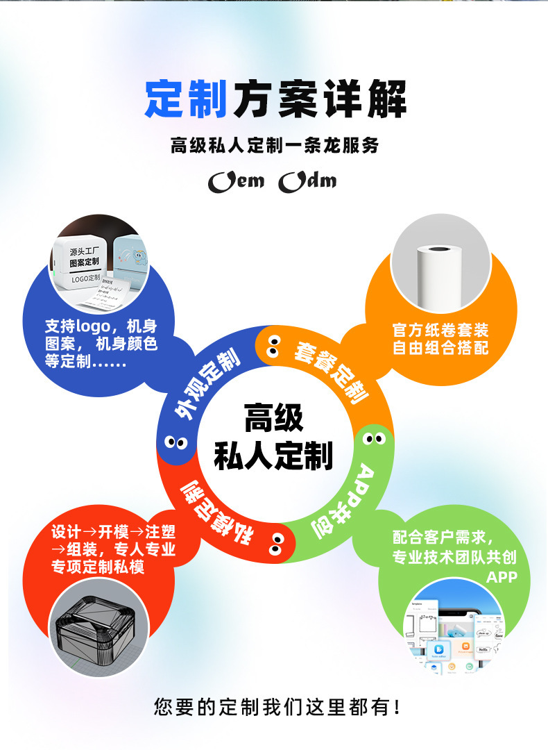 S1便携式mini 标签机口袋标签打印机手机蓝牙 手持迷你打印机详情6