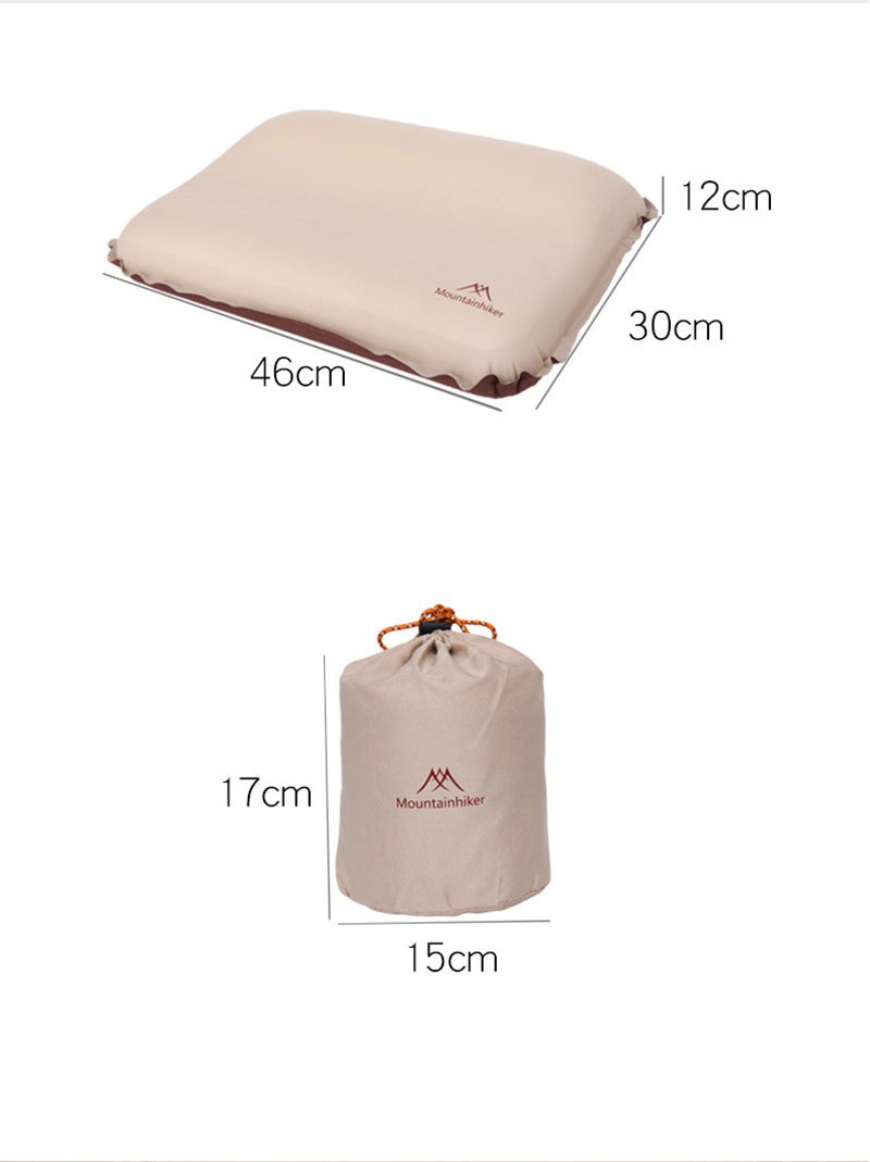 户外野营充气枕头TPU超柔软自动充气高回弹海绵充气枕头便携式详情19