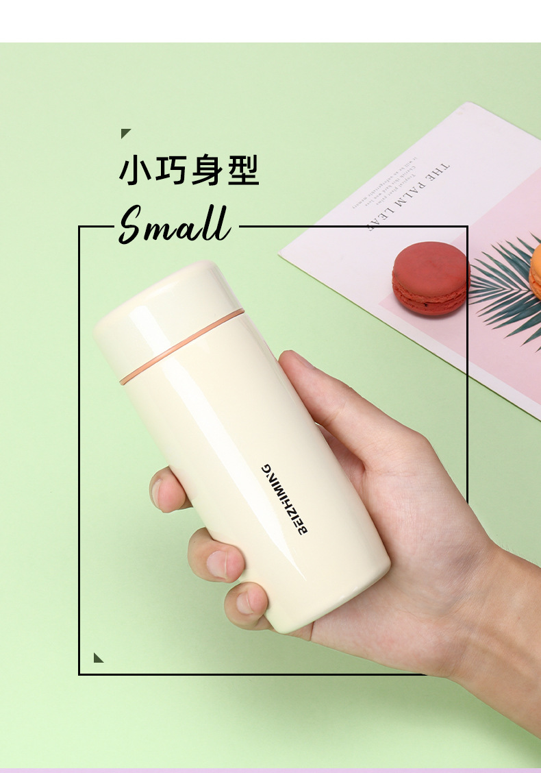 跨境316不锈钢保温杯简约迷你杯便携高颜值小巧水杯口袋杯子批发详情6