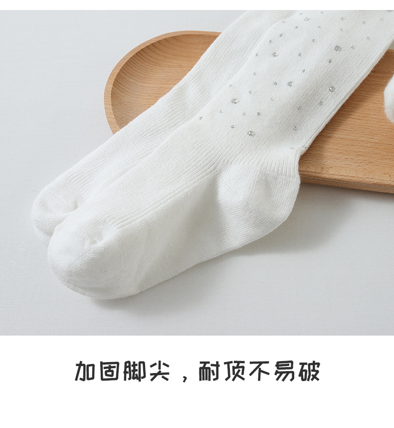 春秋新款外贸爆款闪钻星空柔棉连裤袜细竖条高弹中小女童紧身裤袜详情29