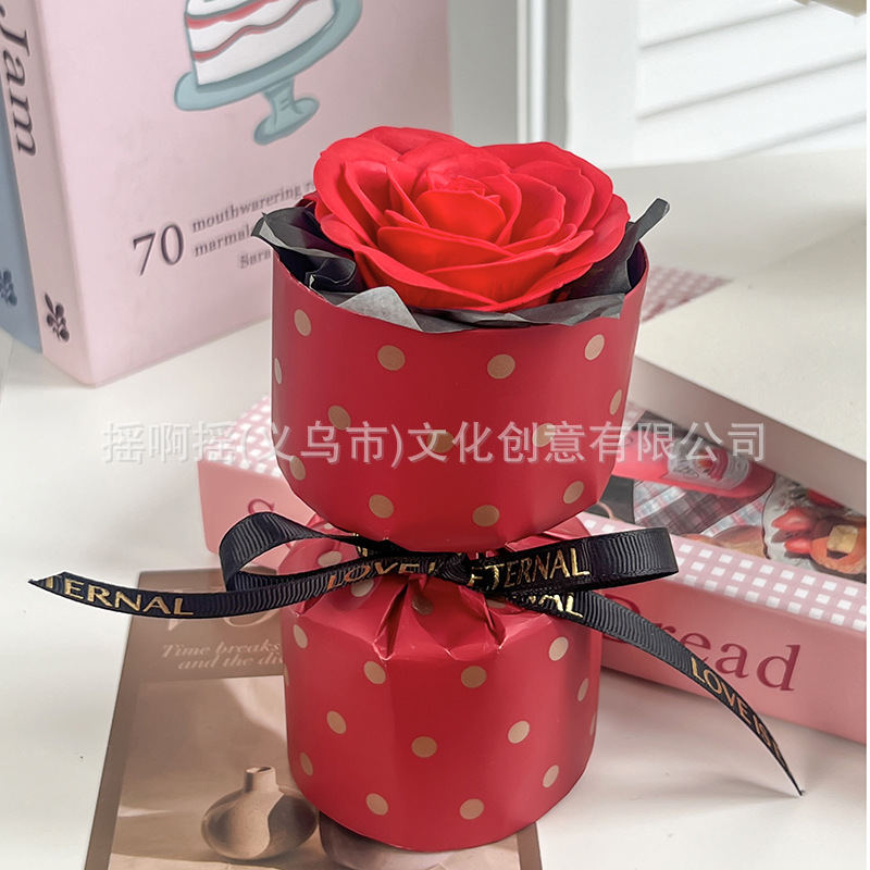 520花束生日仿真玫瑰小香风情人节母亲节成品永生花束礼物伴手礼详情8