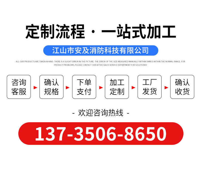 消防员应急救援皮手套EN659防火防水阻燃芳纶牛皮消防防护手套详情8