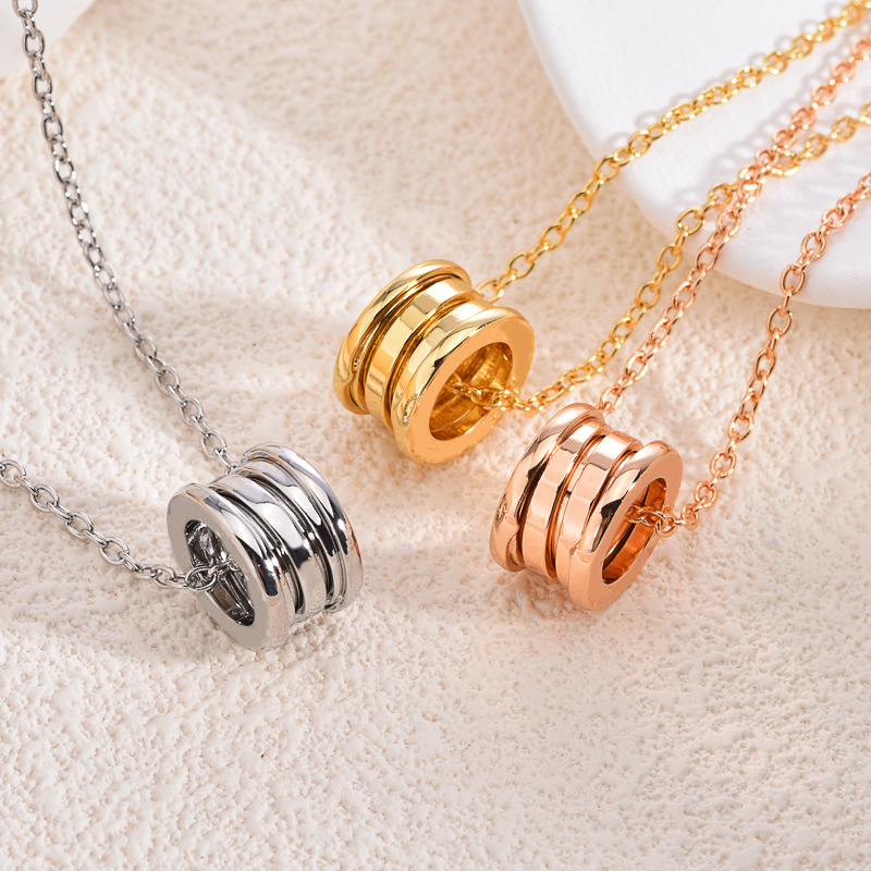 Bv高版本CNC小红人慈善款项链陶瓷项链新款菱角小红人项链直播批详情17