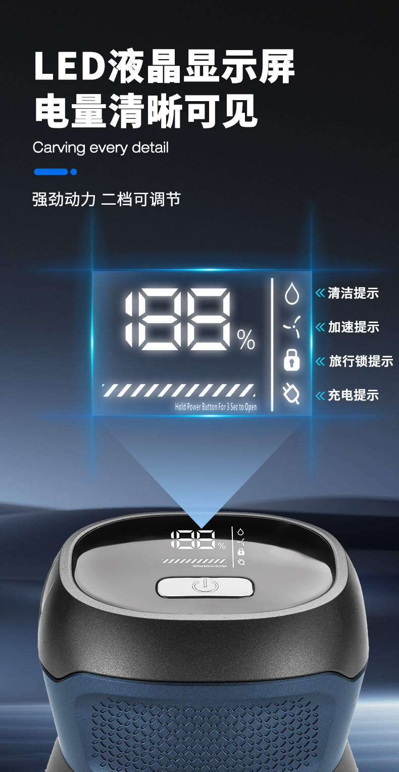 The six-blade hair shaving machine, cross-border hair shaving wonder, electric shaver, hair clipper, hair shaving wonder, rechargeable model pic 4