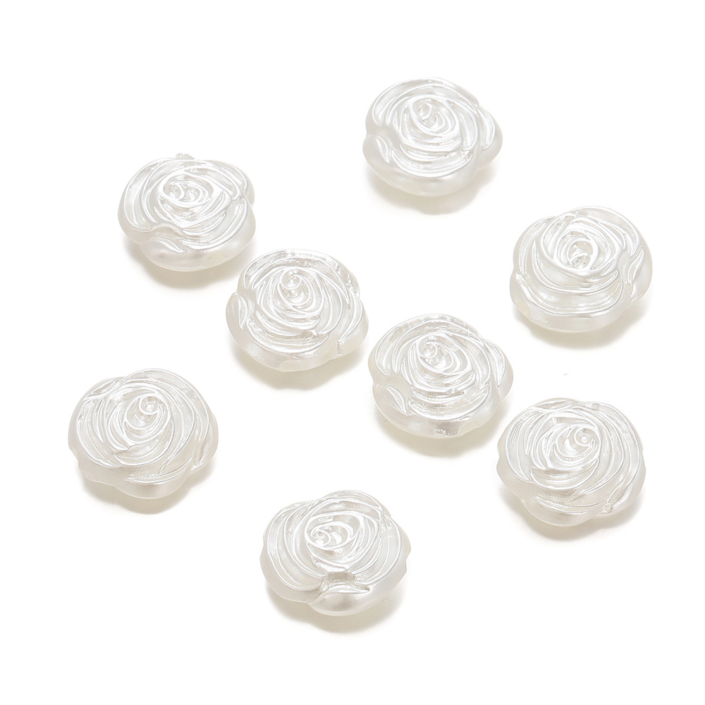 ABS仿珍珠 巴洛克风花朵仙人掌蝴蝶结 奶油胶diy手工串珠耳环配饰详情22