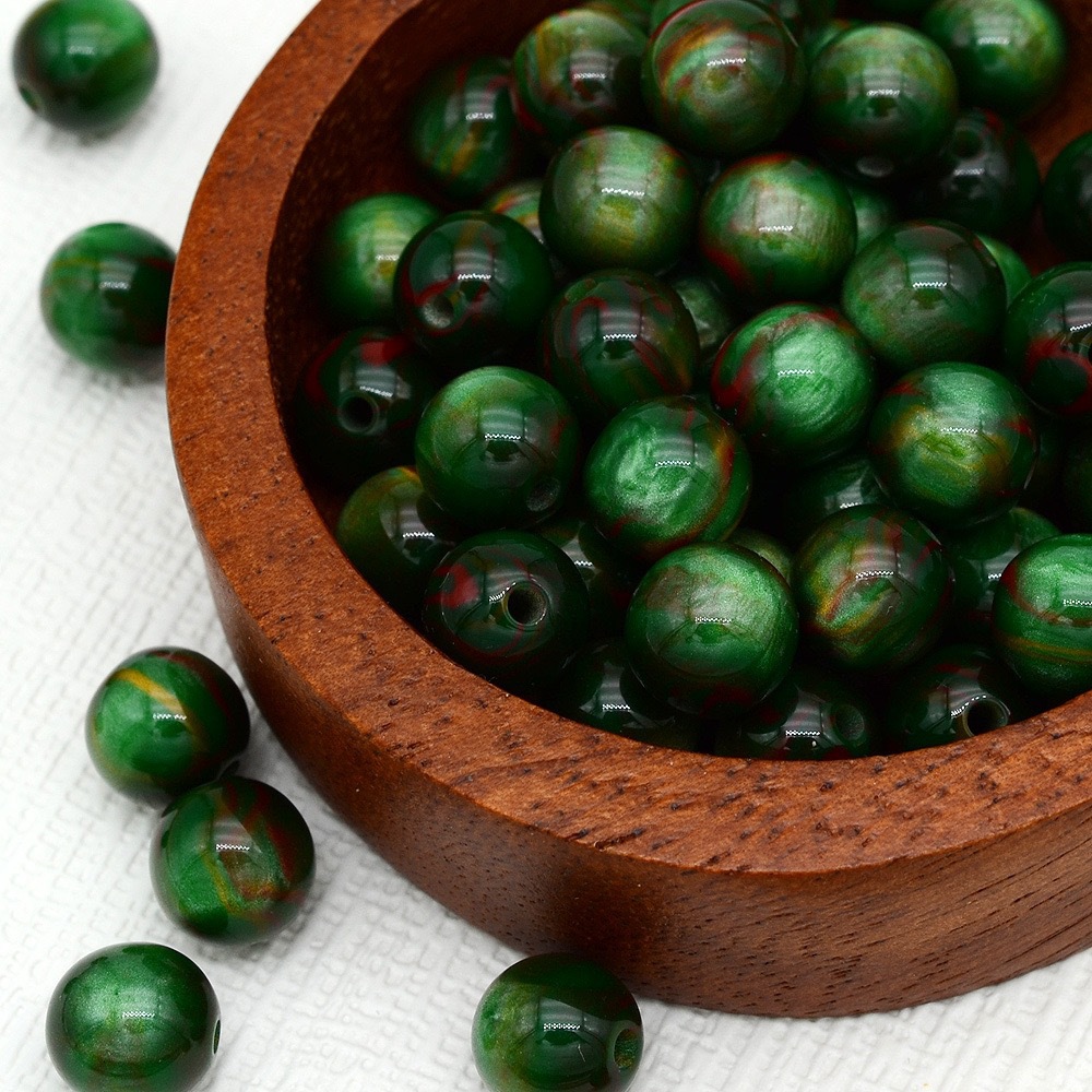 Dreamy starry sky flowing light resin beads, resin beads diy handcrafted ancient-style bracelet and string accessory materials pic 8