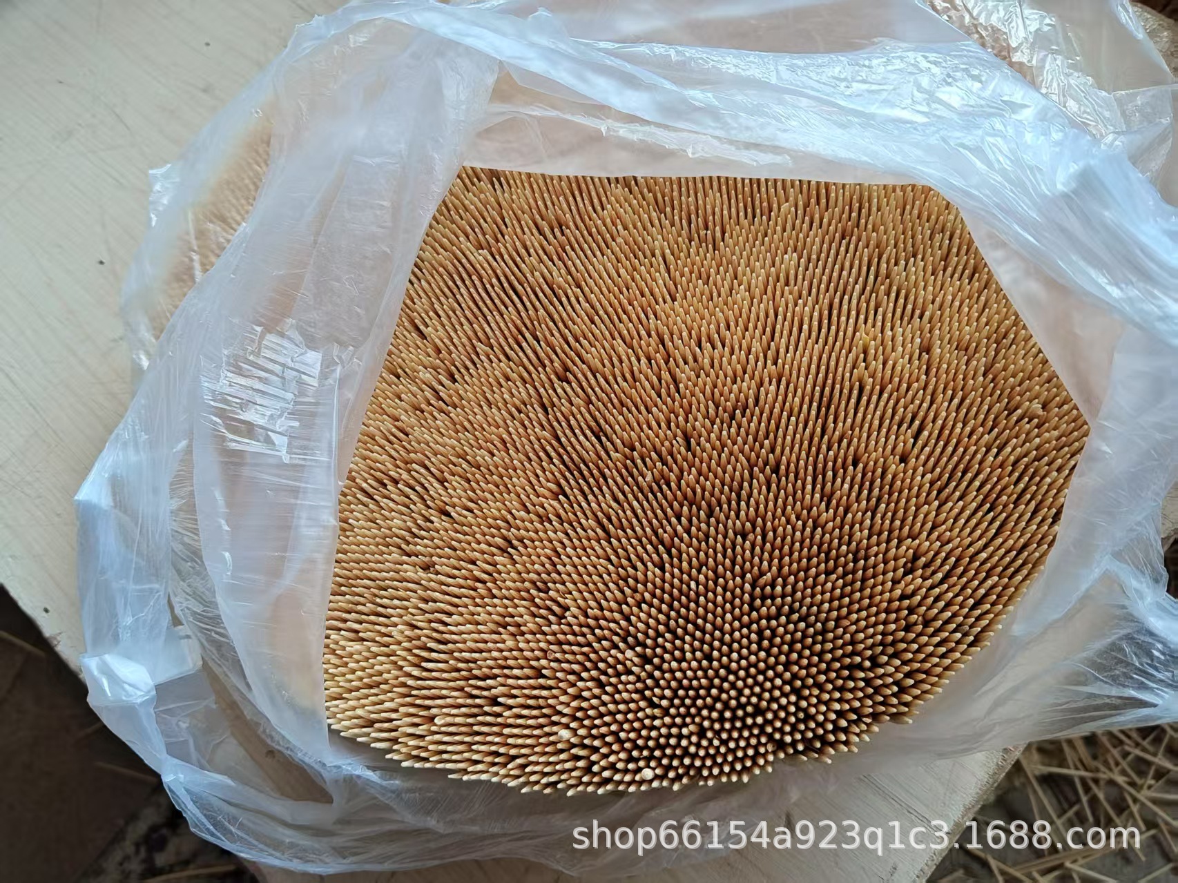 厂家直销单头竹牙签家用酒店餐厅双头牙缝清洁一次性散装牙签批发详情6