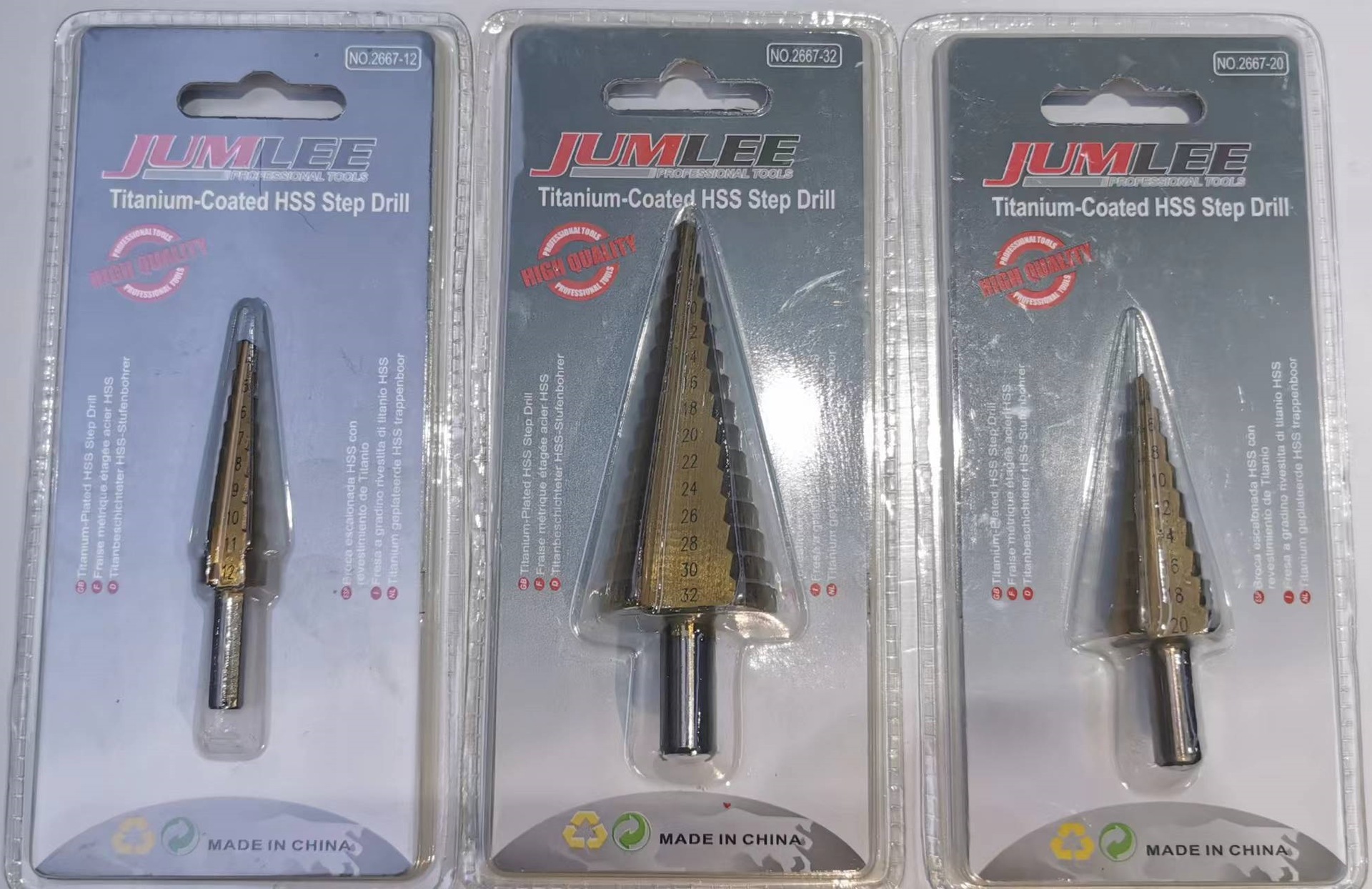 4-32mm ladder drill, 4-32mm pagoda drill, hole opening and drilling drill, multi-functional ladder drill, 4-32mm high-speed steel in stock pic 6